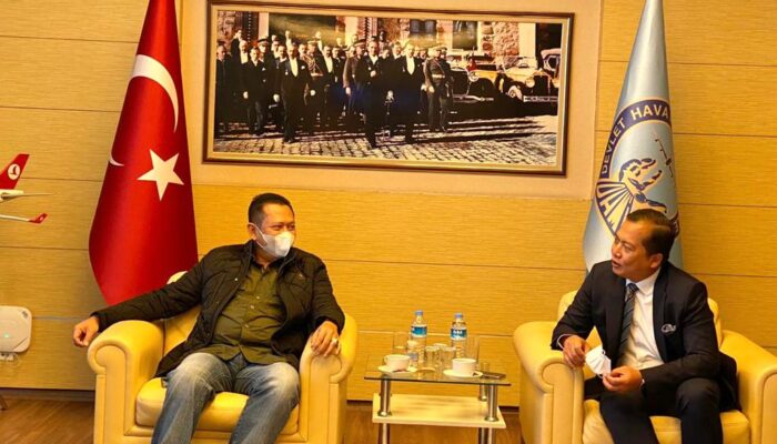 Bertemu Dubes RI di Turki, ketua MPR: Kerjasama pertahanan, riset dan teknologi Indonesia – Turki perlu ditingkatkan - Turkinesia