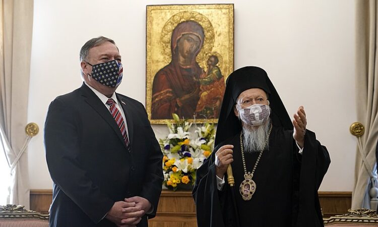 Turki acuhkan kunjungan Menlu AS, Pompeo akhirnya hanya bertemu Patriark Kristen Ortodoks - Turkinesia