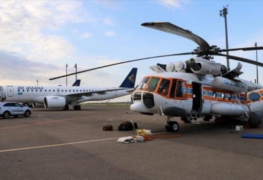 Kazakhstan kirim 2 helikopter bantu pemadaman kebakaran Turki - Turkinesia